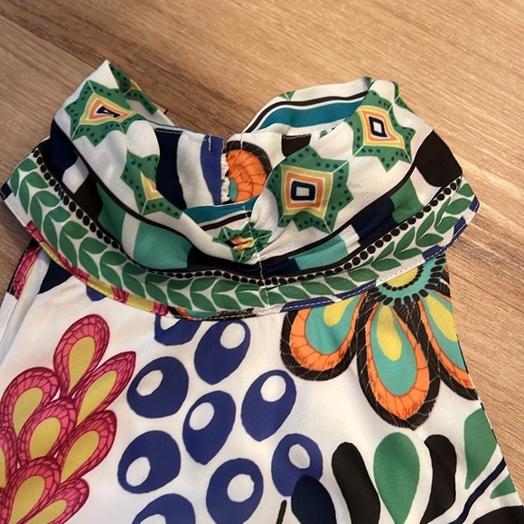 WAYWARD FANCIES Floral print crepe halter style dress Size 8/M - Picture 13 of 16